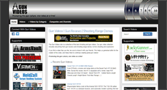 Desktop Screenshot of gun-videos.net